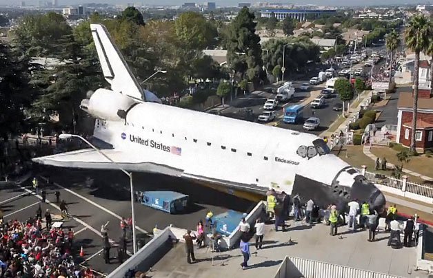 Watch A Time-Lapse Video Of The Space Shuttle Endeavour's Final Voyage
