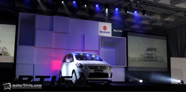 Suzuki Ertiga Launched in Thailand with an Automatic Transmission