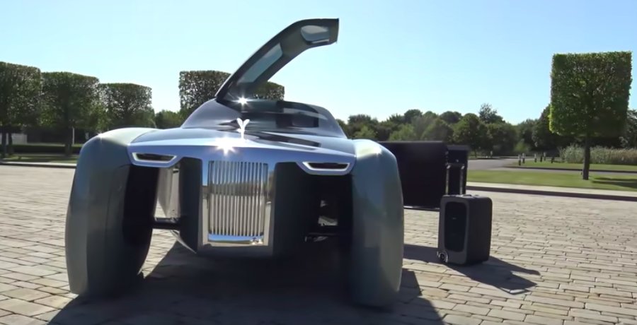 Rolls-Royce 103EX Looks Otherworldly In Walkaround Video