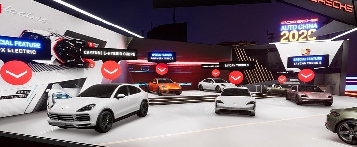 Porsche Allows You To Virtually Visit Its 2020 Beijing Motor Show Stand