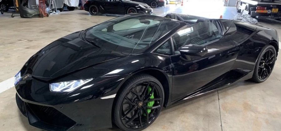 Une Lamborghini Huracan saisie par la justice vendue 188 000 €