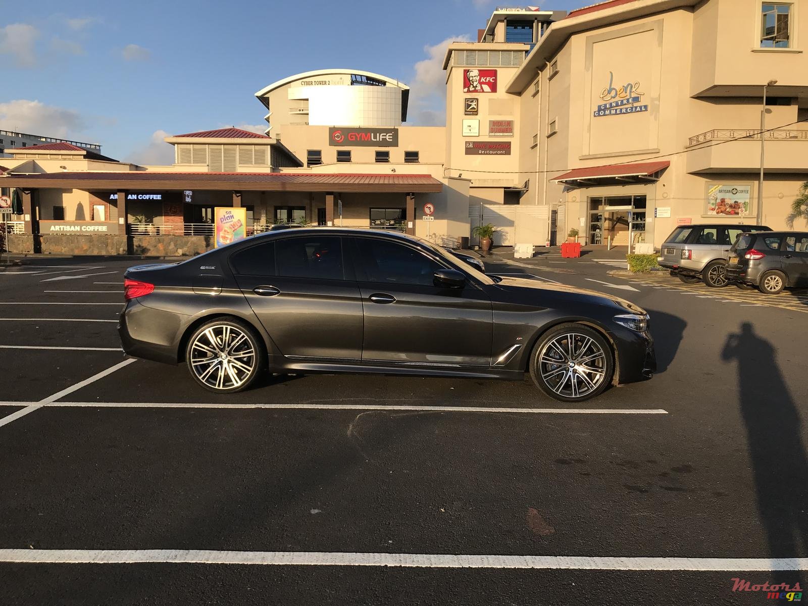 2017' BMW 530 530e Hybrid with M5 bumpers photo #6