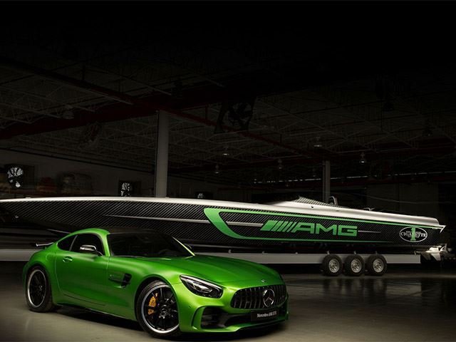 The Mercedes-AMG GT R Inspired This 3,100-HP Speedboat