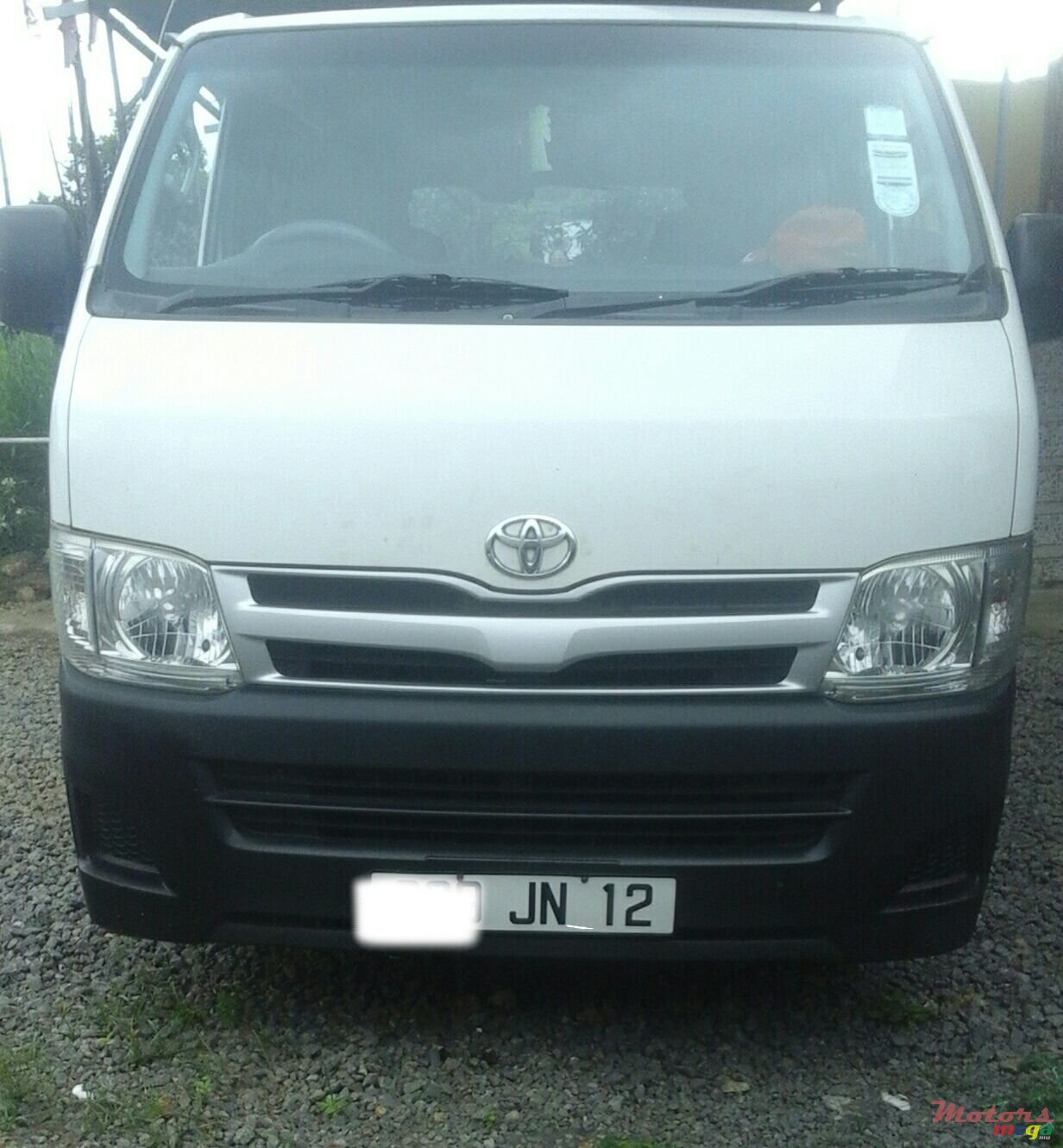 2012' Toyota Hiace Goodvehicle photo #1