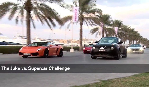 Nissan Releases Official Footage of Juke-R Supercar Street Race in Dubai