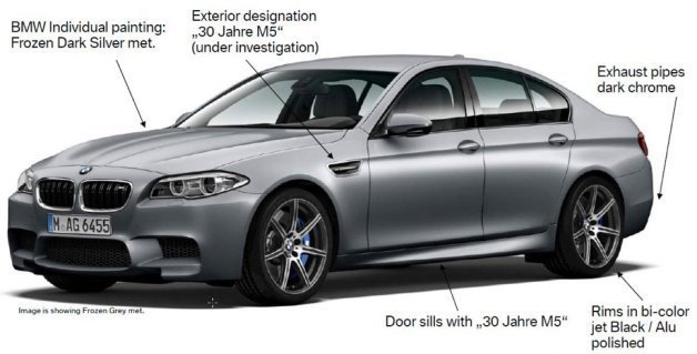 30th Anniversary BMW M5 Information Leaks Out