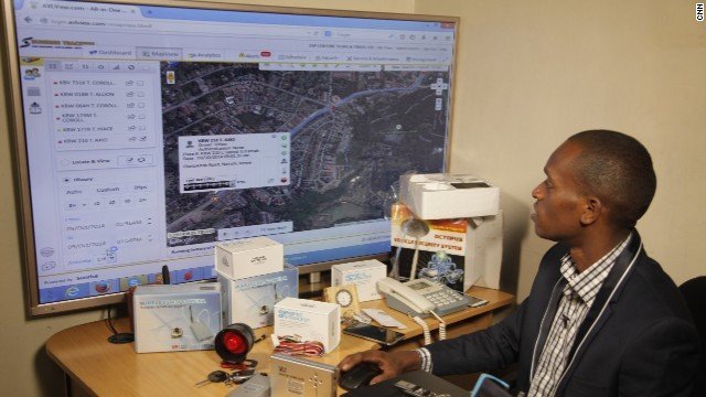Kelvin Macharia Kuria is the founder of Sunrise Tracking, a car security company based in Kenya.