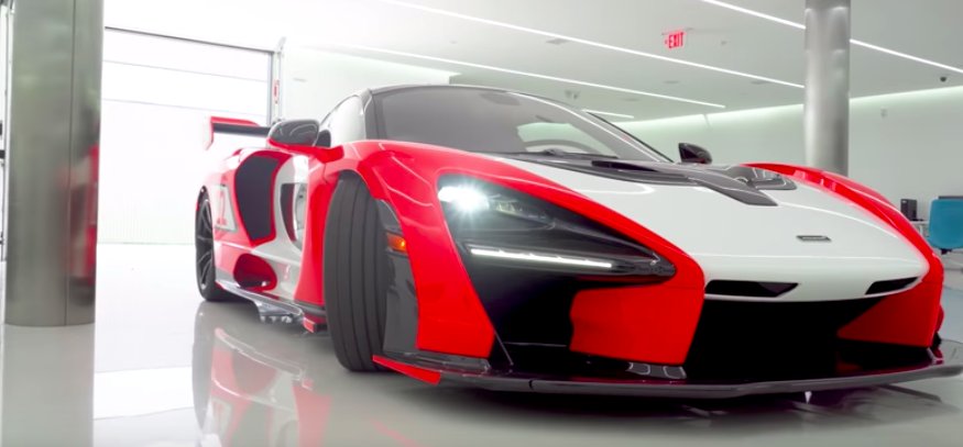 This McLaren Senna Has A Water Bottle Option That Costs $7,000