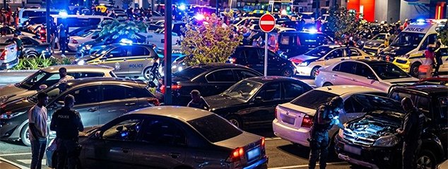 Opération « Crackdown » à Tribeca Mall