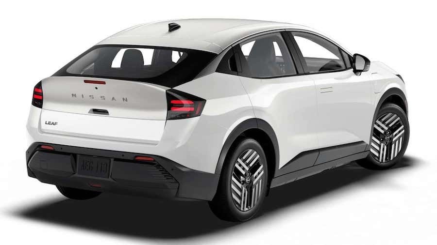 The Base 2026 Nissan Leaf Doesn't Get The Cool Taillights
