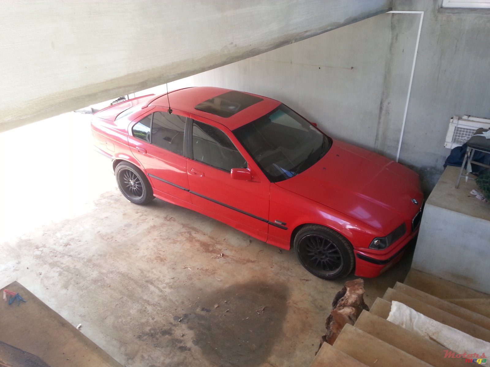 1993' BMW 325 sport air filter & exhaust photo #1