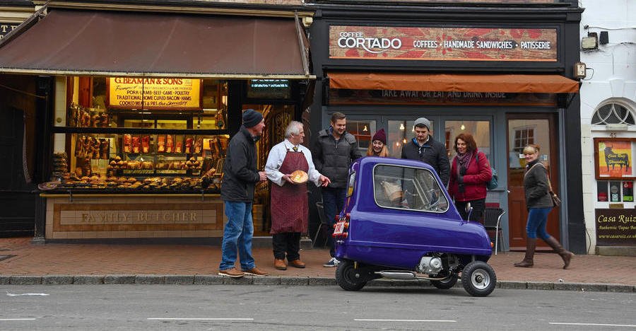New Peel P50: a drive in the world's smallest car