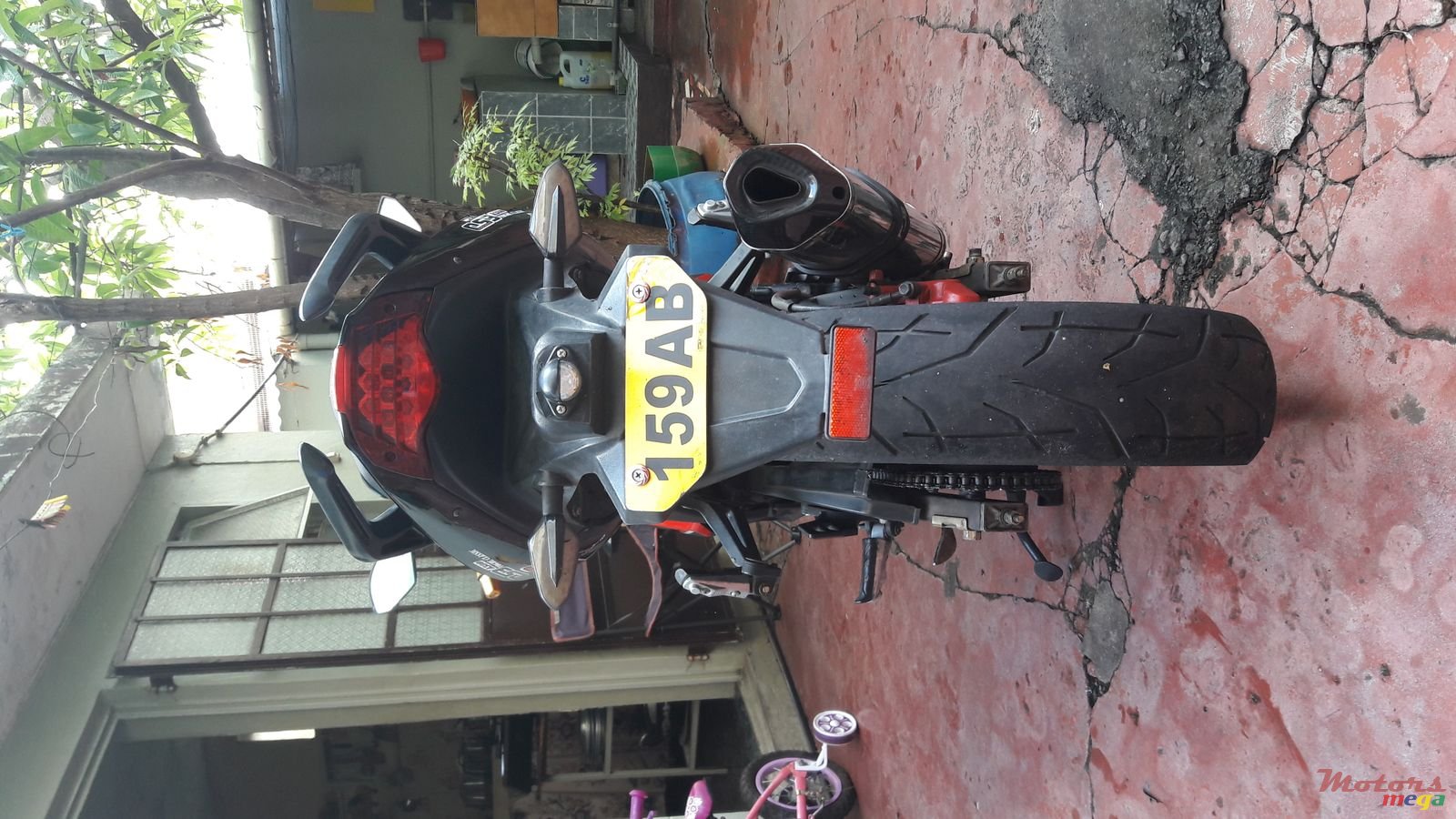 2015' Zongshen Yoshimura exhaust added photo #4