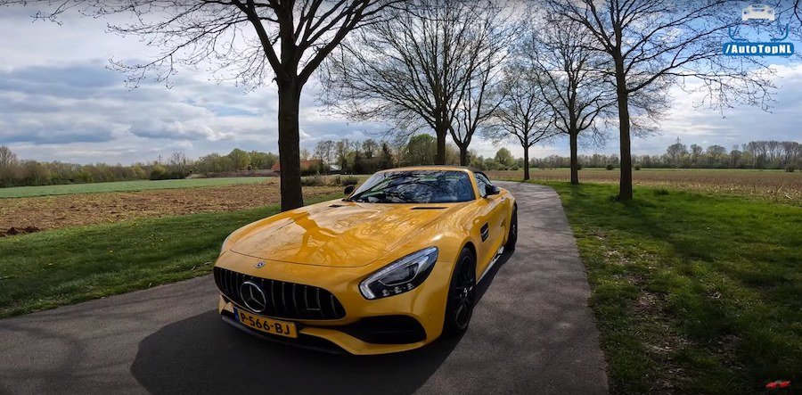 2016 Mercedes-AMG GT C Roadster Gets Modified Exhaust, Learns How to Growl
