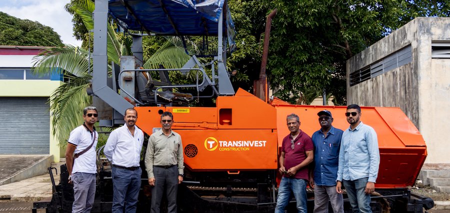 Transinvest Construction Ltd offre un ‘finisseur’ au département mécanique du MITD