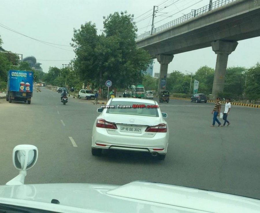2016 Honda Accord Spied In India For The First Time
