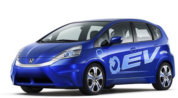 Honda Fit EV Concept Electric Vehicle and Plug-in Hybrid Platform debuts at Los Angeles Auto Show