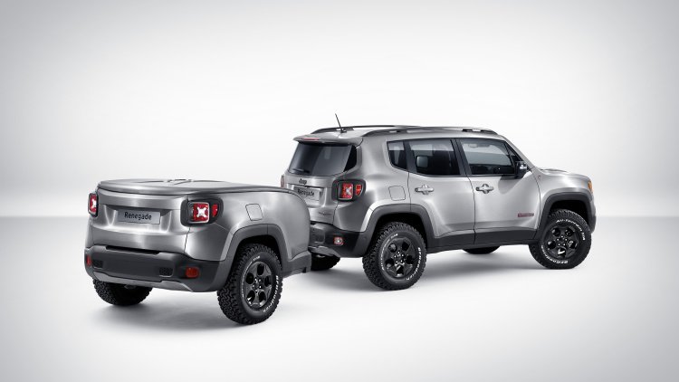 Jeep Bringing Renegade Hard Steel with Adorable Matching Trailer to Geneva
