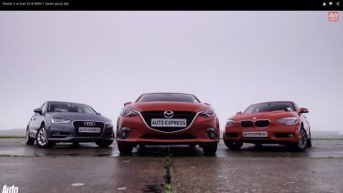 Mazda3 Versus BMW 1 Series and Audi A3 in Euro Diesel Showdown