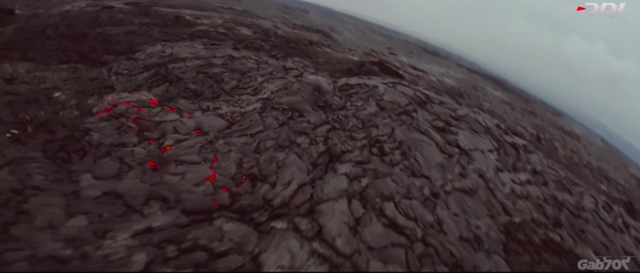 Drone Racing League pilot reveals an ominous overview of Kilauea