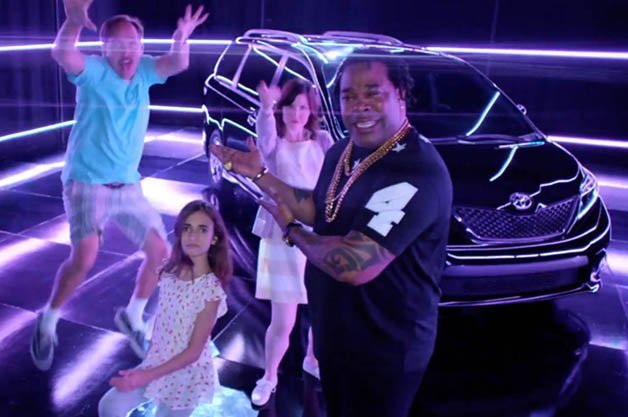 Toyota Sienna Swagger Wagon Rides Again with Busta Rhymes