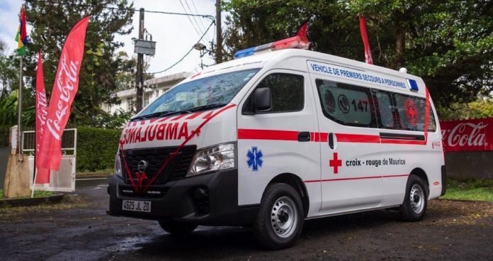 CSR : la Croix-Rouge reçoit une ambulance flambant neuve