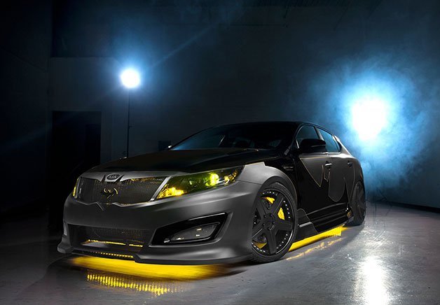 Batman-Inspired Kia Optima Concept Headed For Gotham Reveal