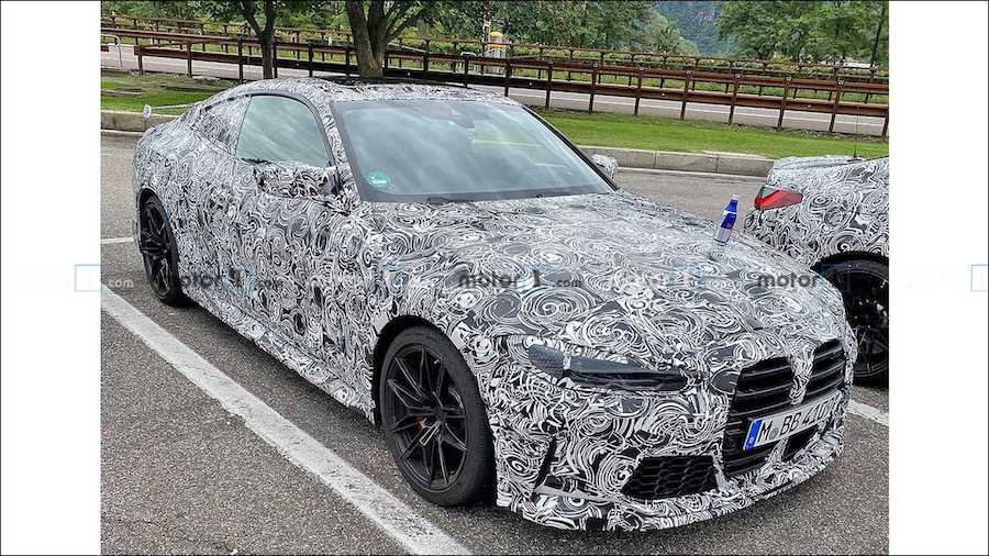 Hotter BMW M4 Spied Boasting Big Rear Wing, Stacked Exhausts