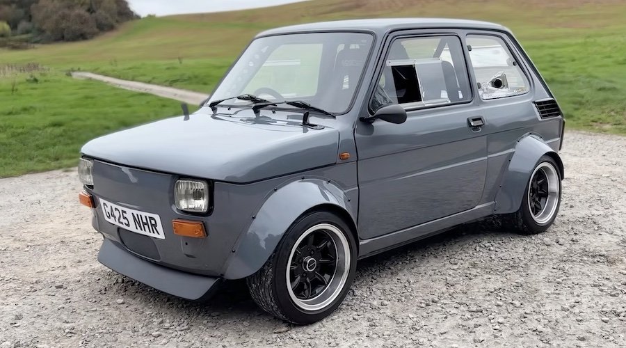 This Tiny BMW-Swapped Fiat Has The Best Engine You'd Never Expect