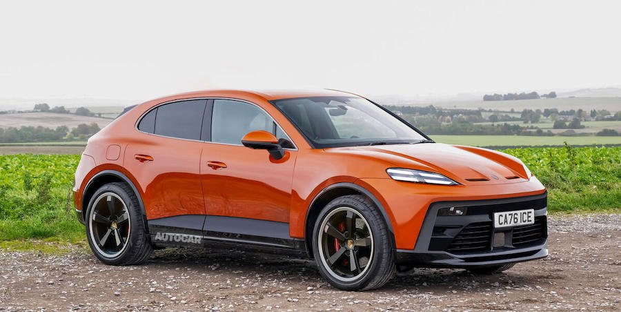 Porsche M1 render by Autocar