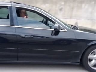 Crazy Ass Driver Shoots At Motorist On The Highway