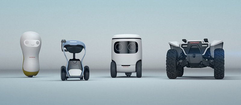 Honda robots, vehicles powered by new Mobile Power Packs