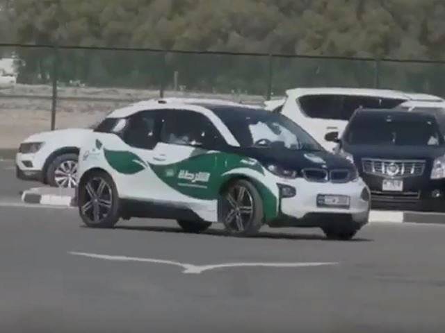 Dubai Police Just Added An Electric Car To Its Fleet Of Supercars