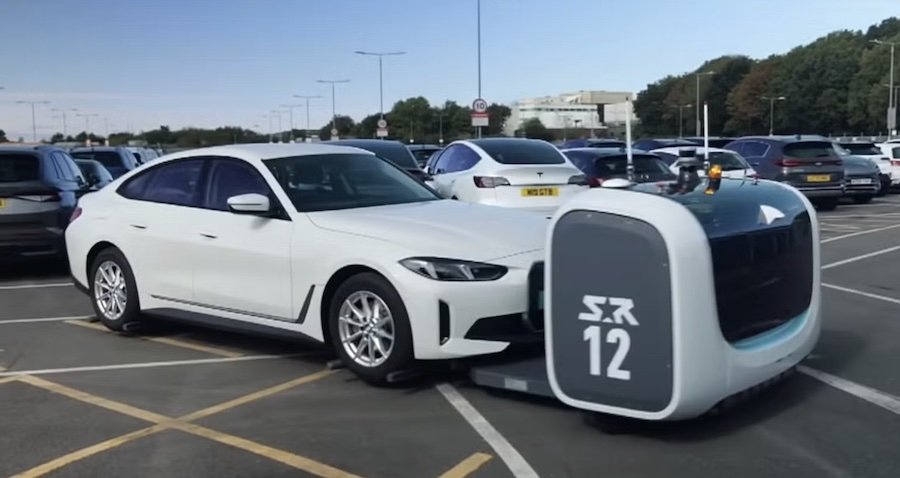 Airport Rolls Out Robot Valets That Park Your Car for You