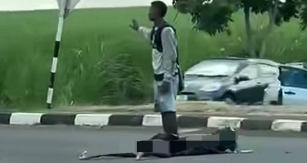 Accident at Labourdonnais roundabout, Mapou 07.04.2026