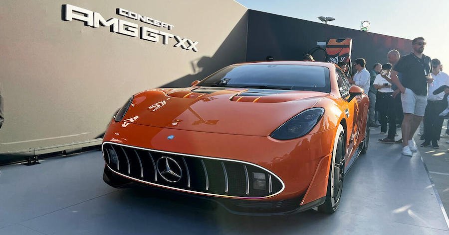 Mega-power Taycan rival shows radical future of Mercedes-AMG