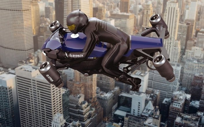 La moto volante JetPack arrive en 2023 !