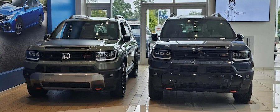 The 2027 Honda Passport TrailSport Looks Noticeably Taller Next To Last Year's Model