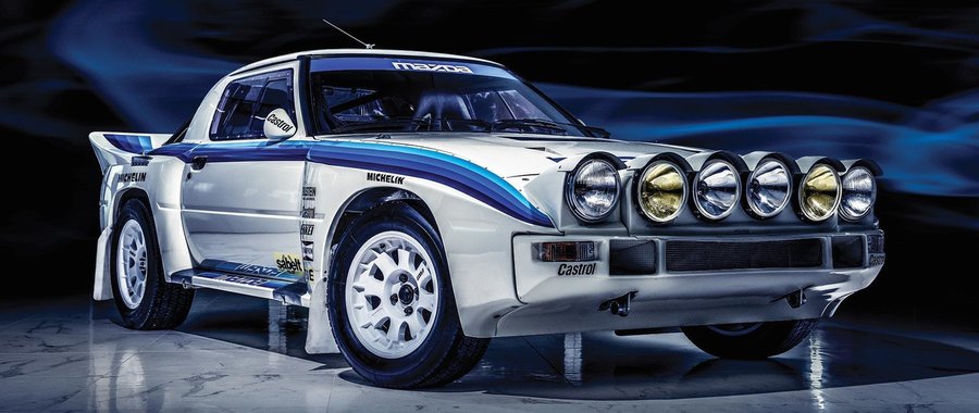 Buy A Pristine Example Of Mazda's Rare RX-7 Group B Rally Car