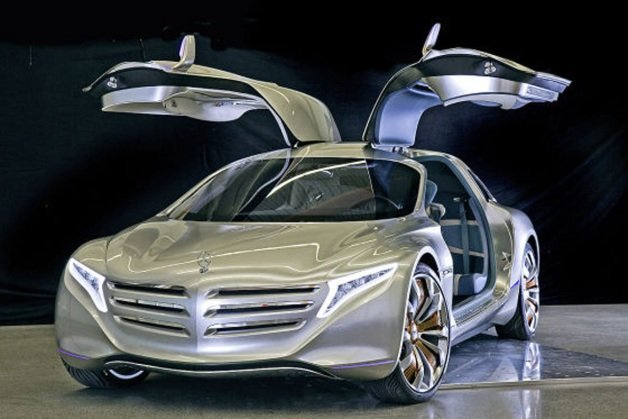 Mercedes-Benz F125! gullwing fuel cell concept leaks ahead of Frankfurt