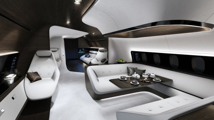 Mercedes Partners with Lufthansa to Design Executive Jet Cabin