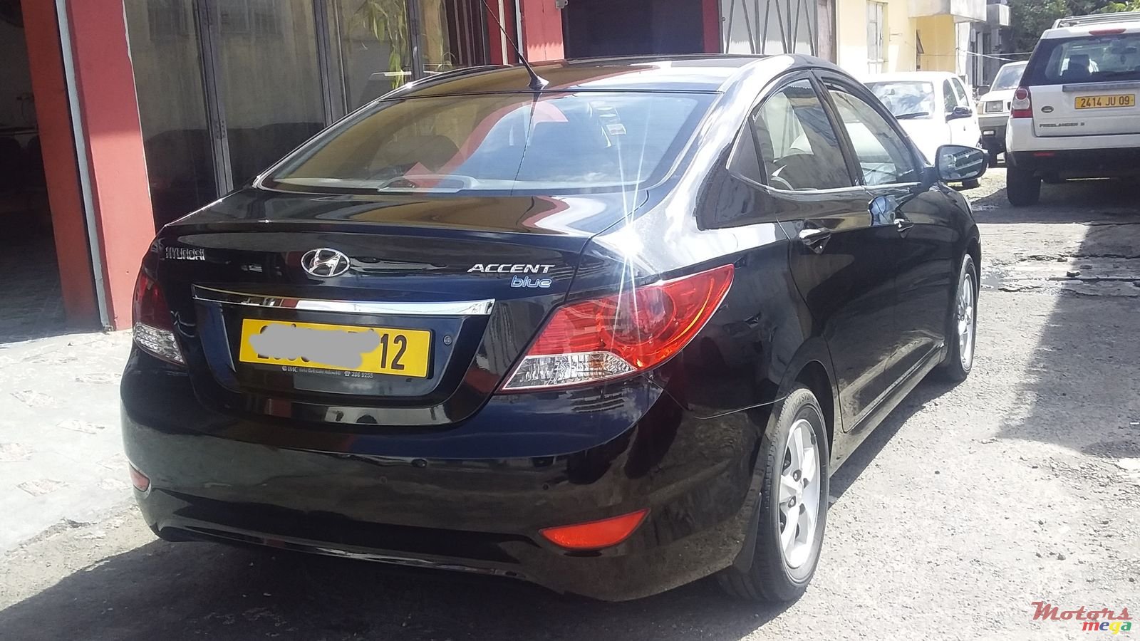 2012' Hyundai Accent Blue photo #5