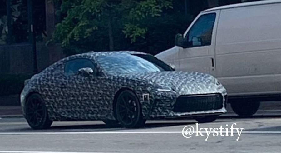2022 Toyota GR 86 Caught Testing In First Spy Video