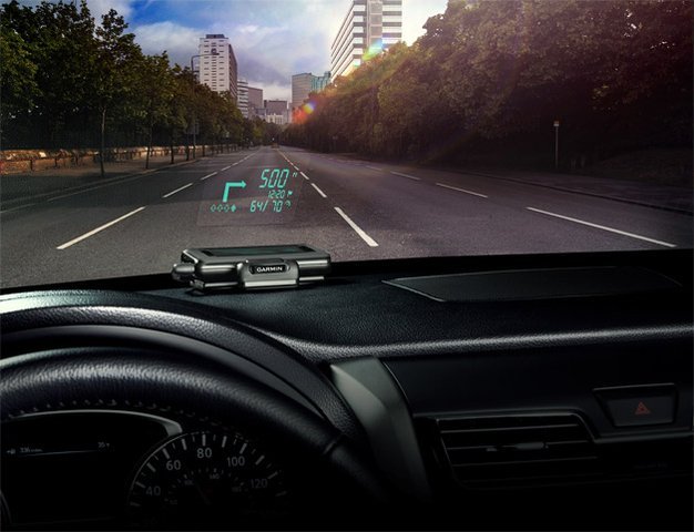 Garmin Adds Head-Up Display for Navigating in Any Car