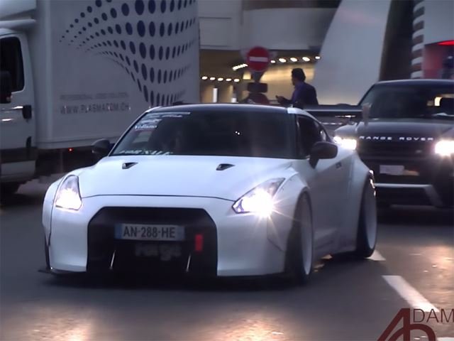 This Screaming Liberty Walk GT-R Even Turns Heads in Monaco