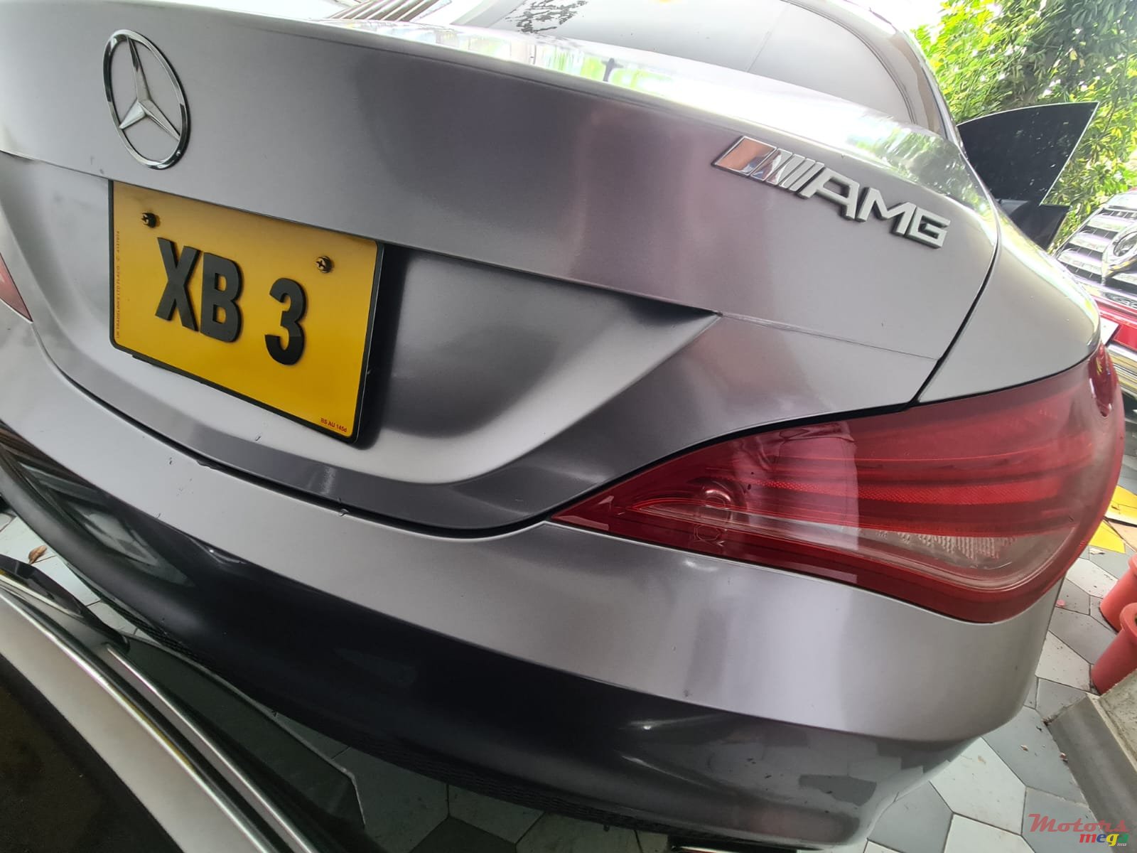 2014' Mercedes-Benz CLA 180 Grey Wrapped colour photo #4