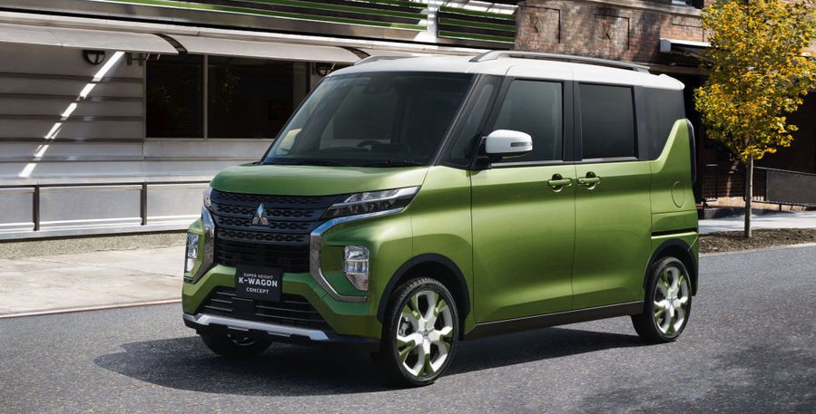 Mitsubishi Super Height K-Wagon previews the kei car of the 2020s