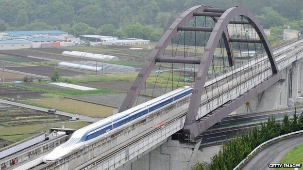 Japan Maglev Train Breaks World Speed Record Again