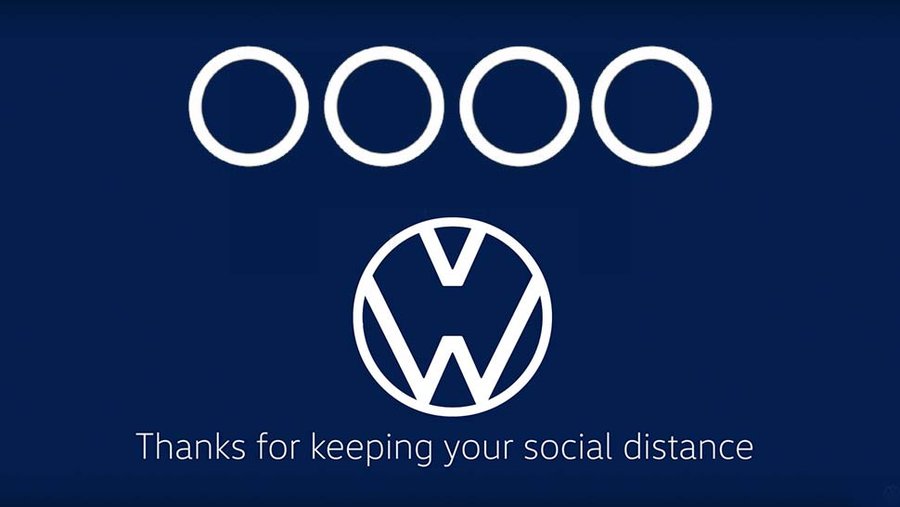 VW, Audi Find Smart Ways To Thank You For Staying Home