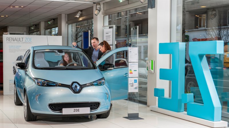Renault Zoe Was Europe's Best-Selling EV Last Year
